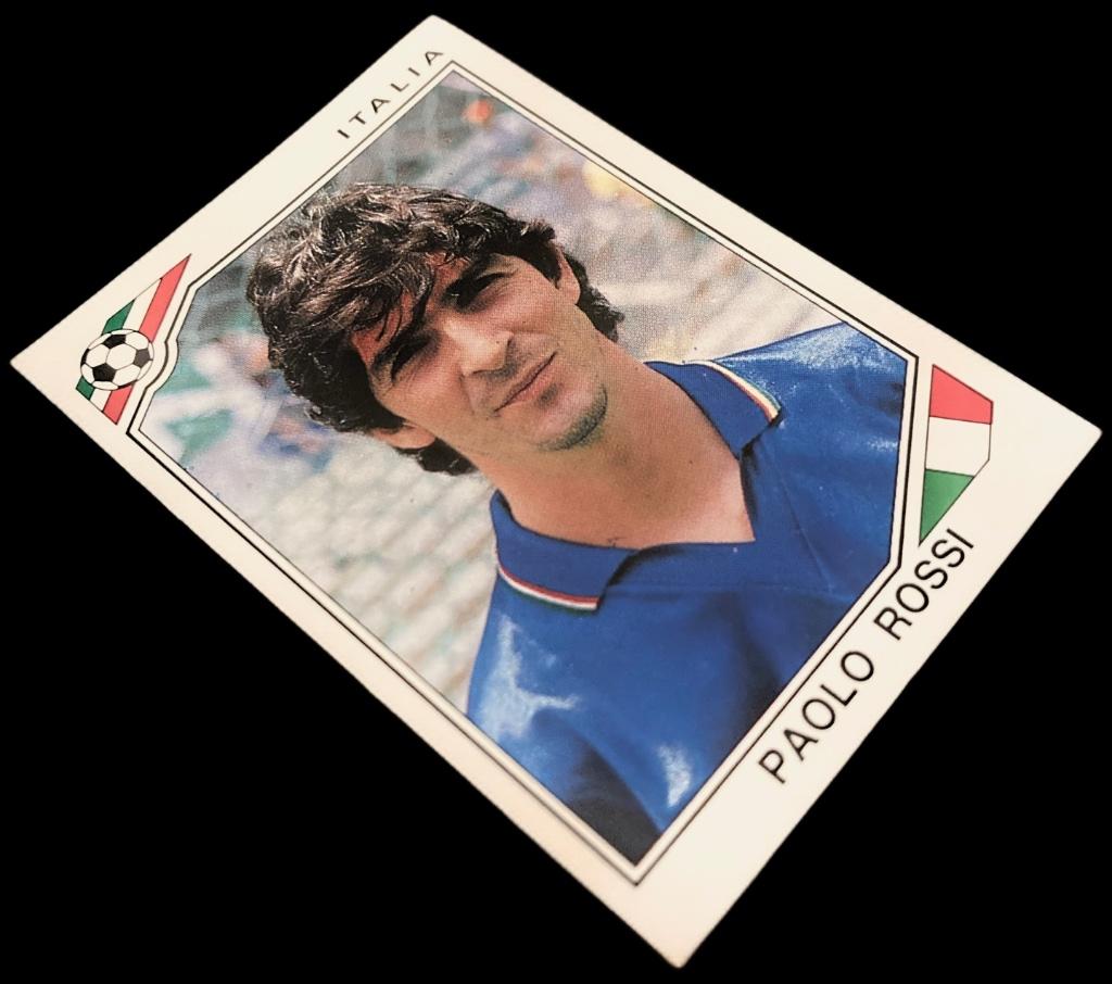 Panini Mexico 86 Paolo Rossi # 50 Italië Sticker 1986, Verzenden, Nieuw