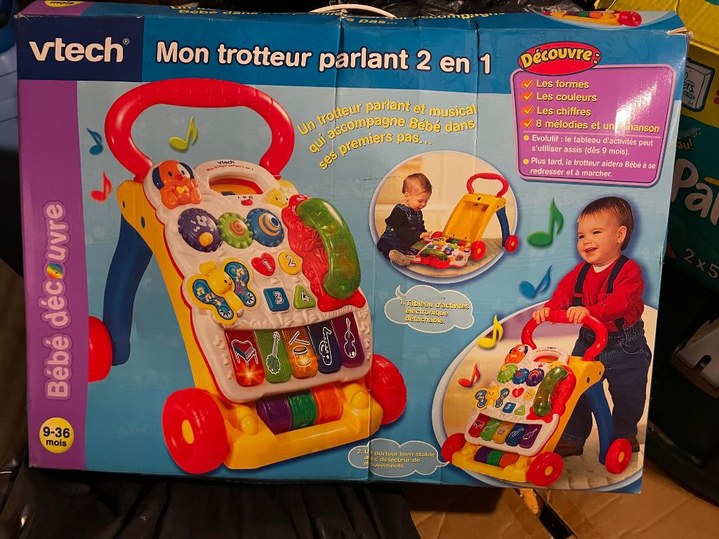 Trotteur à pousser, Enlèvement, Utilisé, Autres types, À roulettes