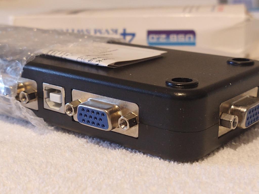 4 port kvm switch, Ophalen, Nieuw