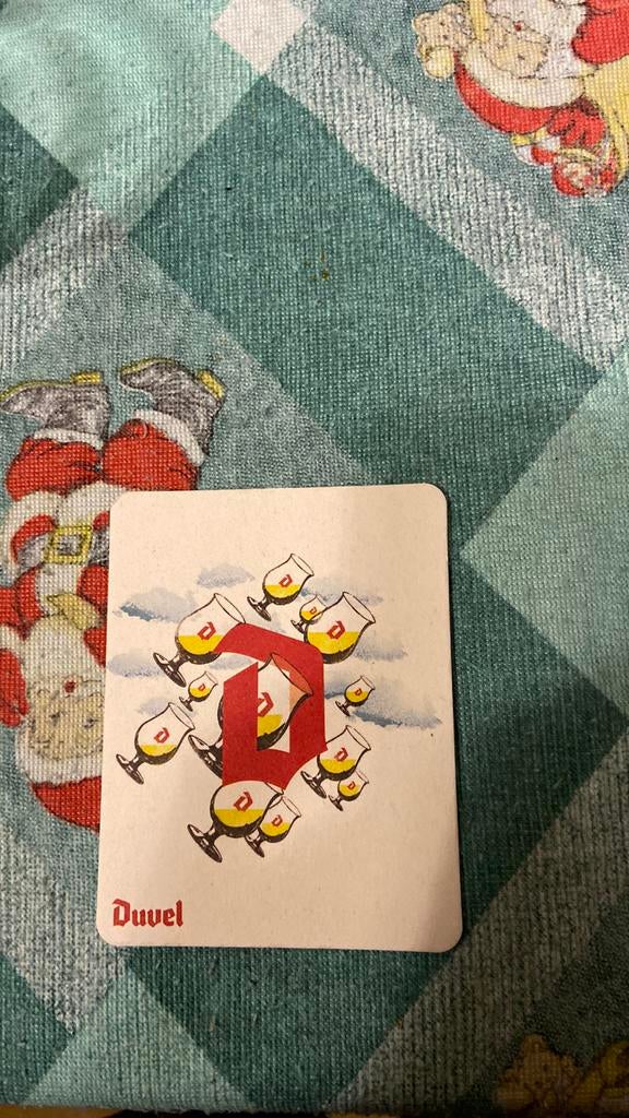 Duvel bierviltje, Verzamelen, Ophalen of Verzenden, Viltje(s), Duvel