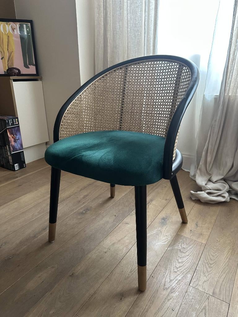 Stoel Maison Du Monde, Maison & Meubles, Chaises, Tissus, Comme neuf, Enlèvement, Une
