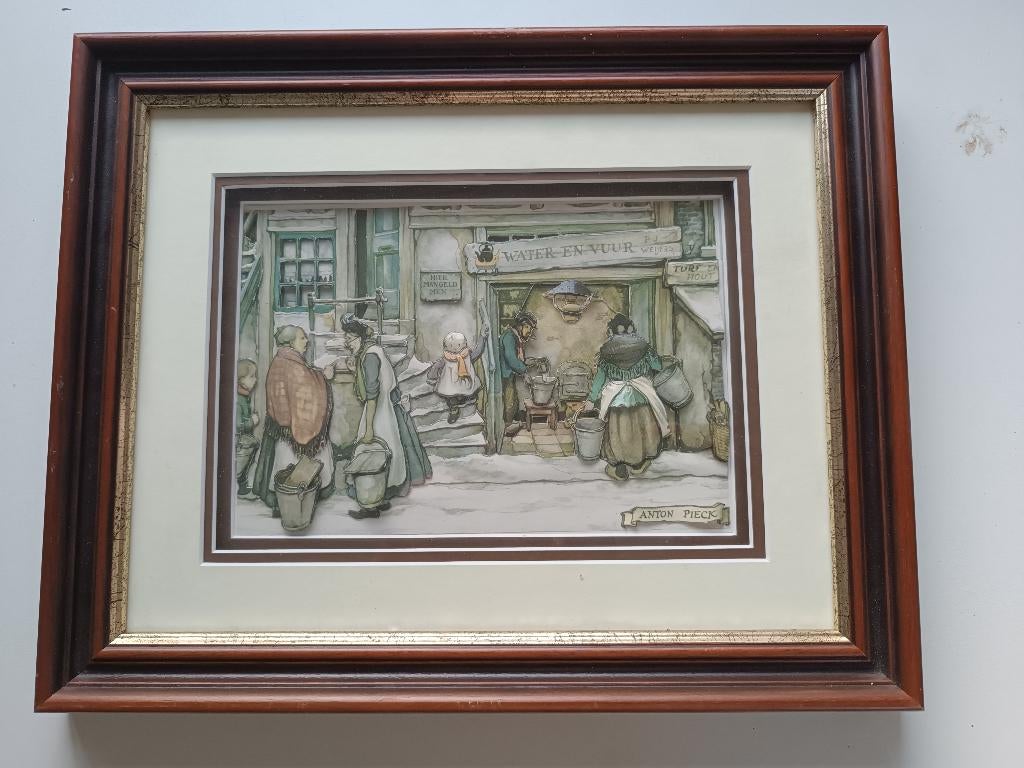 Anton Pieck 3D kunst, Antiek en Kunst, Ophalen of Verzenden