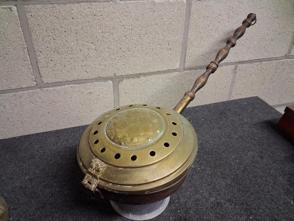 Vintage , Koper Bedpan., Antiek en Kunst, Ophalen of Verzenden, Koper