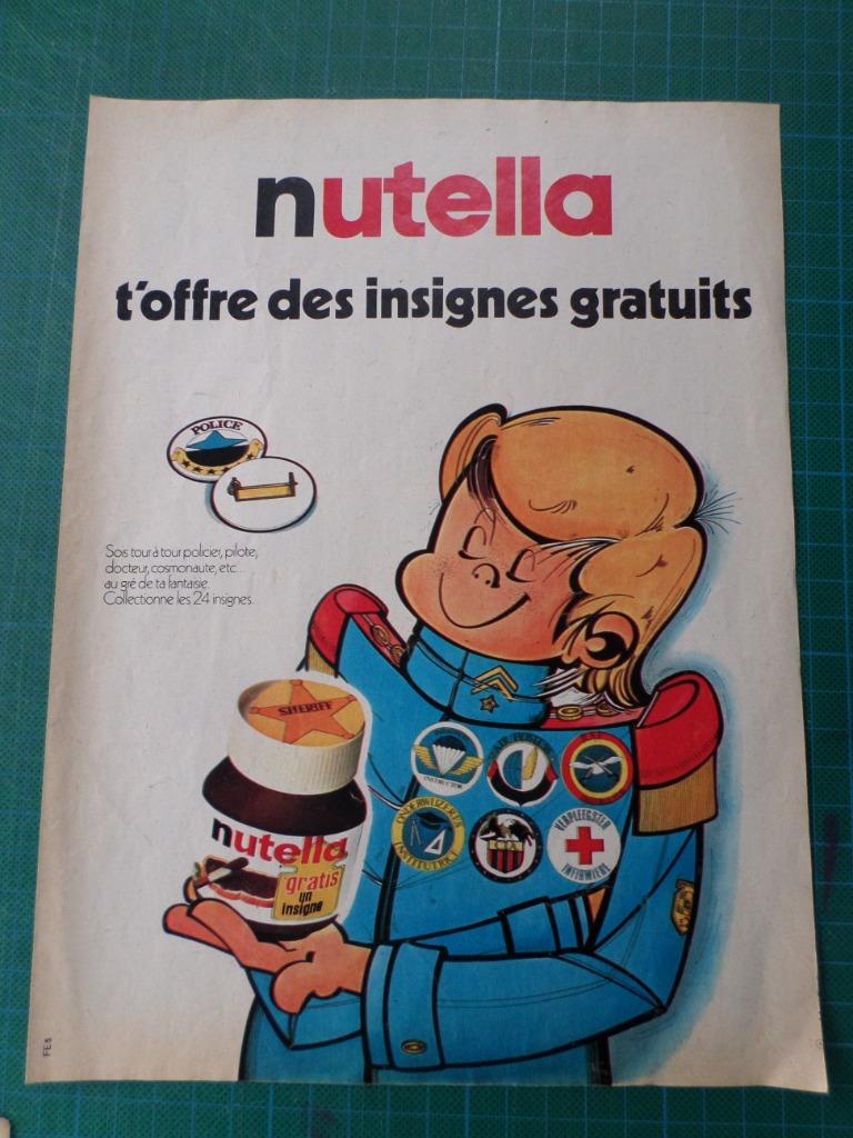 Nutella - publicité papier - 1976, Ophalen of Verzenden, Gebruikt, Overige typen