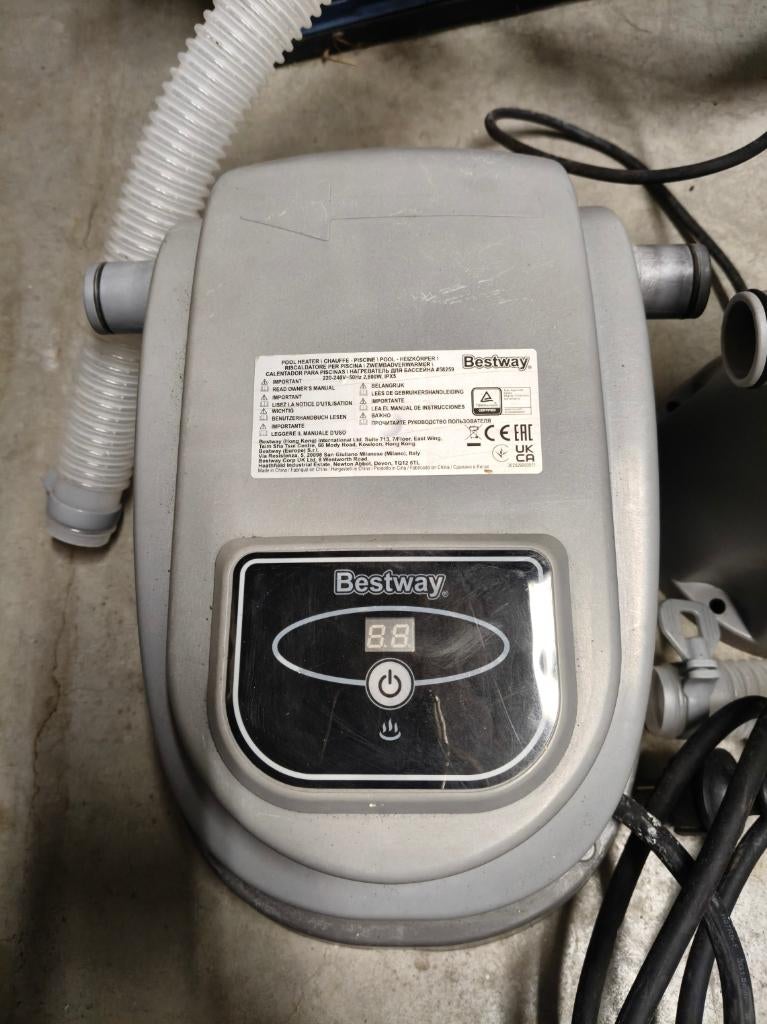 Bestway electrische zwembadverwarmer, Ophalen, Gebruikt, Rond