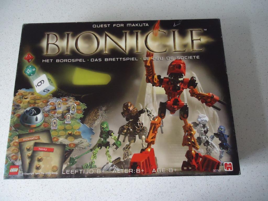 Bordspel Lego Bionicle "Quest For Makuto van Jumbo nr.00474, Hobby en Vrije tijd, Gezelschapsspellen | Overige, Zo goed als nieuw