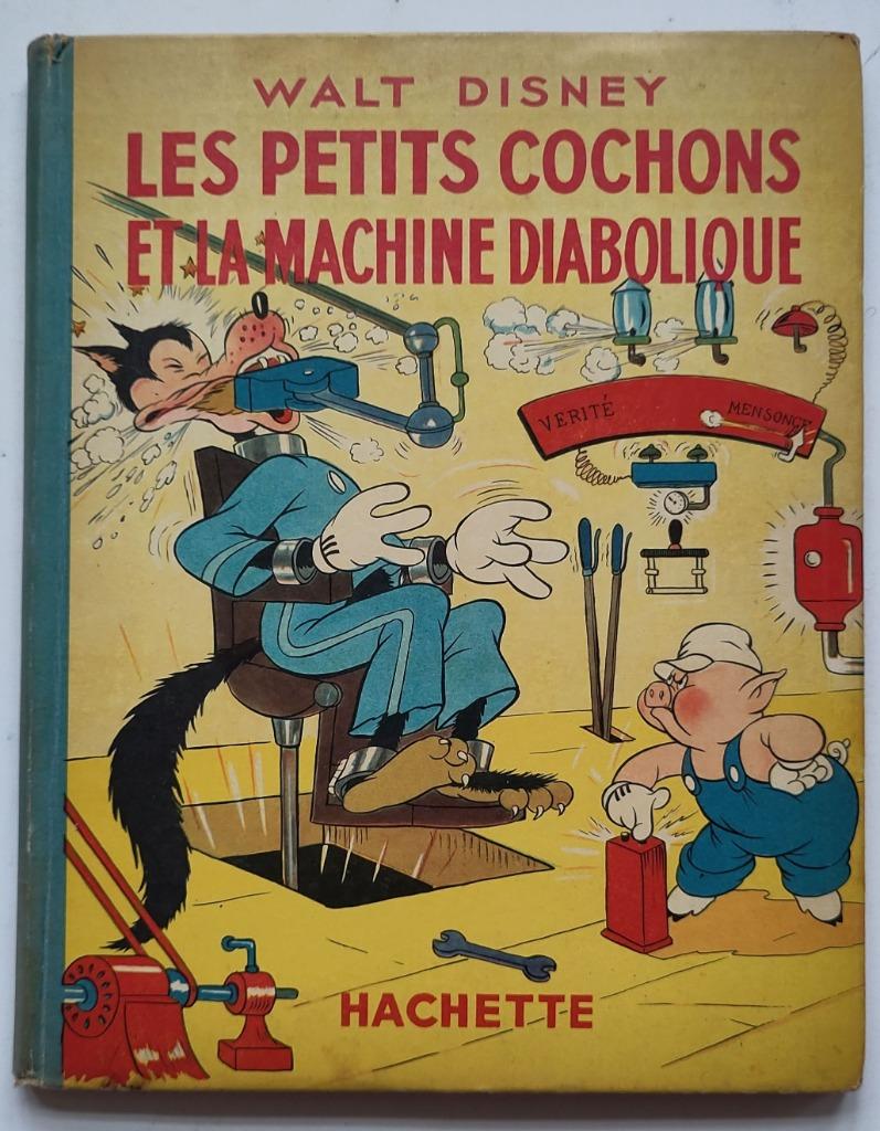 Les Petits Cochons et la machine diabolique 1939 Walt Disney, Collections, Enlèvement ou Envoi, Autres personnages, Utilisé, Autres types