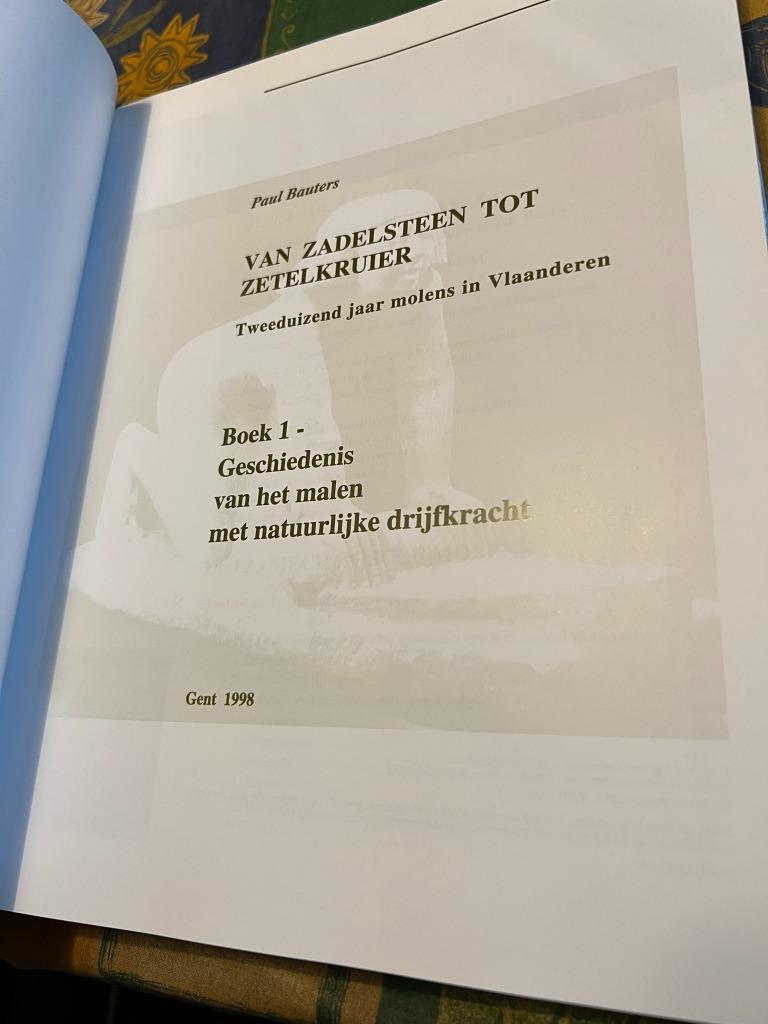 Van Zadelsteen tot Zetelkruier - Paul Bauters *2000 jaar mol, Enlèvement ou Envoi, Utilisé, Paul Bauters, 20e siècle ou après
