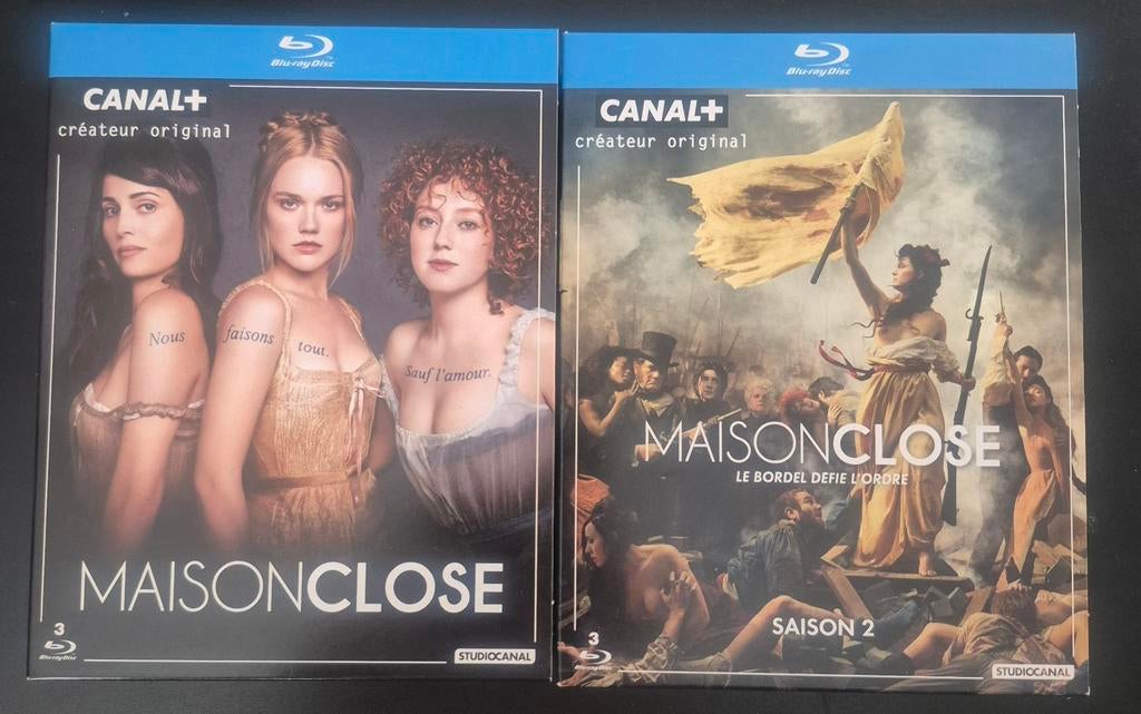 Blu-ray Maison Close ( Saison 1 et 2 ), Enlèvement ou Envoi