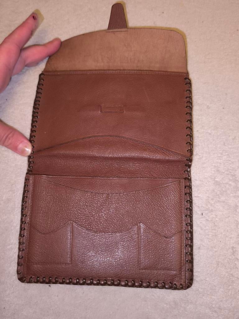 Porte feuille, Enlèvement, Comme neuf, Brun