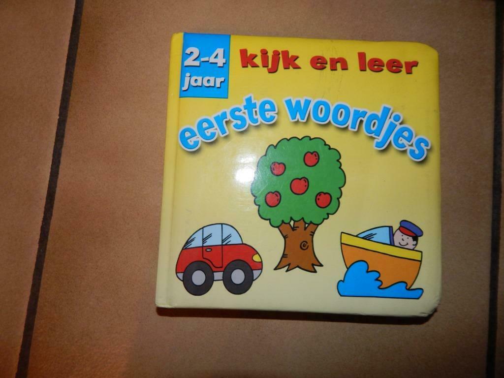 boek kijk en leer eerste woordjes, Ophalen of Verzenden, Zo goed als nieuw, 1 tot 2 jaar