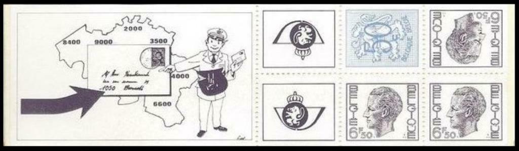 B13 Postzegelboekjes Heraldieke leeuw, Z.M. Koning Boudewijn, Postzegels en Munten, Postzegels | Europa | België, Ophalen of Verzenden