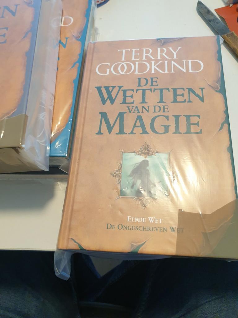 Terry Goodkind WETTEN VAN DE MAGIE NR ELF 11 De ongeschreven, Ophalen of Verzenden, Zo goed als nieuw
