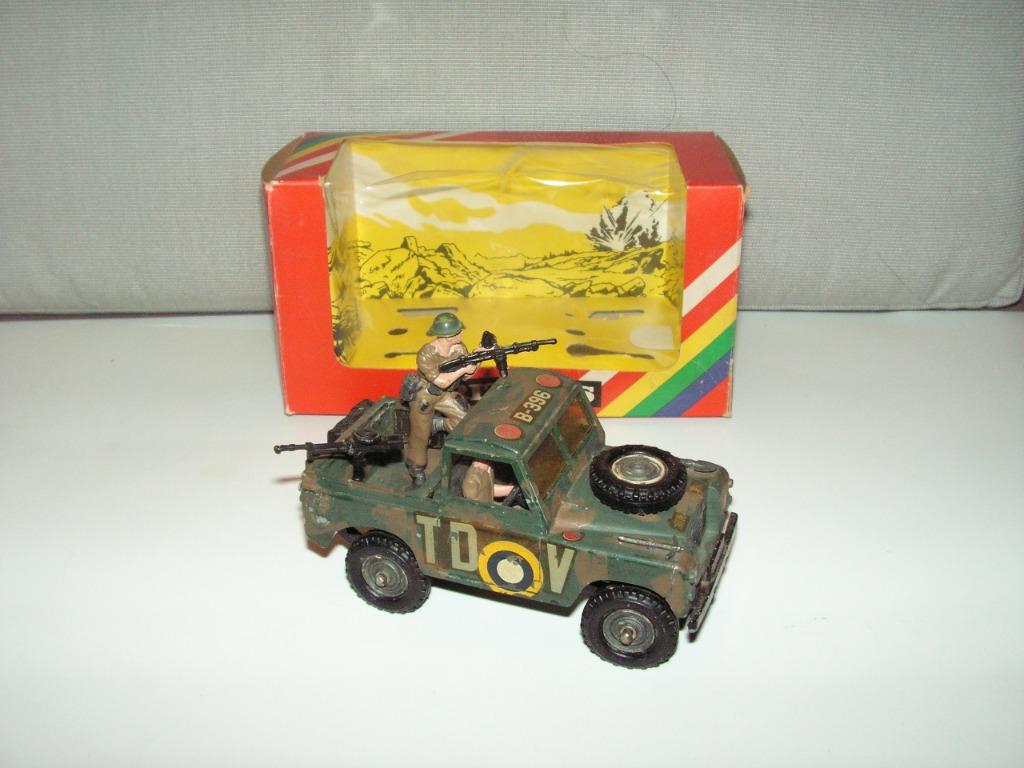 Britains Land rover 1975, Ophalen