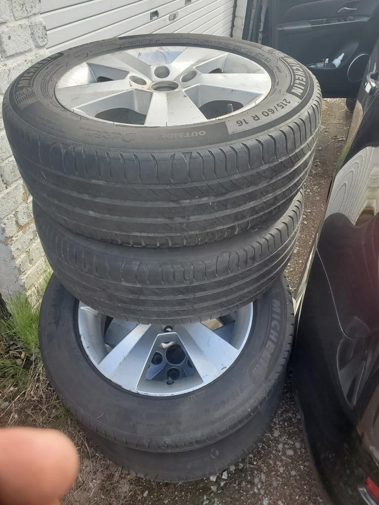 Jantes Škoda+pneus neufs Michelin, Enlèvement, Comme neuf
