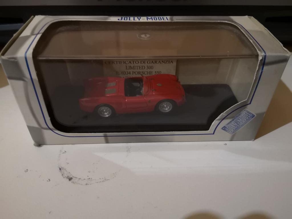 Porsche 550 Stradale Rossa 1/43, Enlèvement ou Envoi, Comme neuf, Voiture