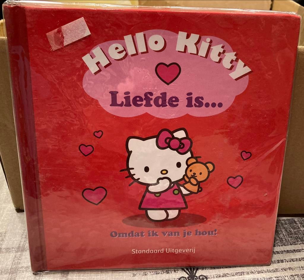 Hello Kitty boekje,liefde is’., Kinderen en Baby's, Ophalen of Verzenden, Nieuw
