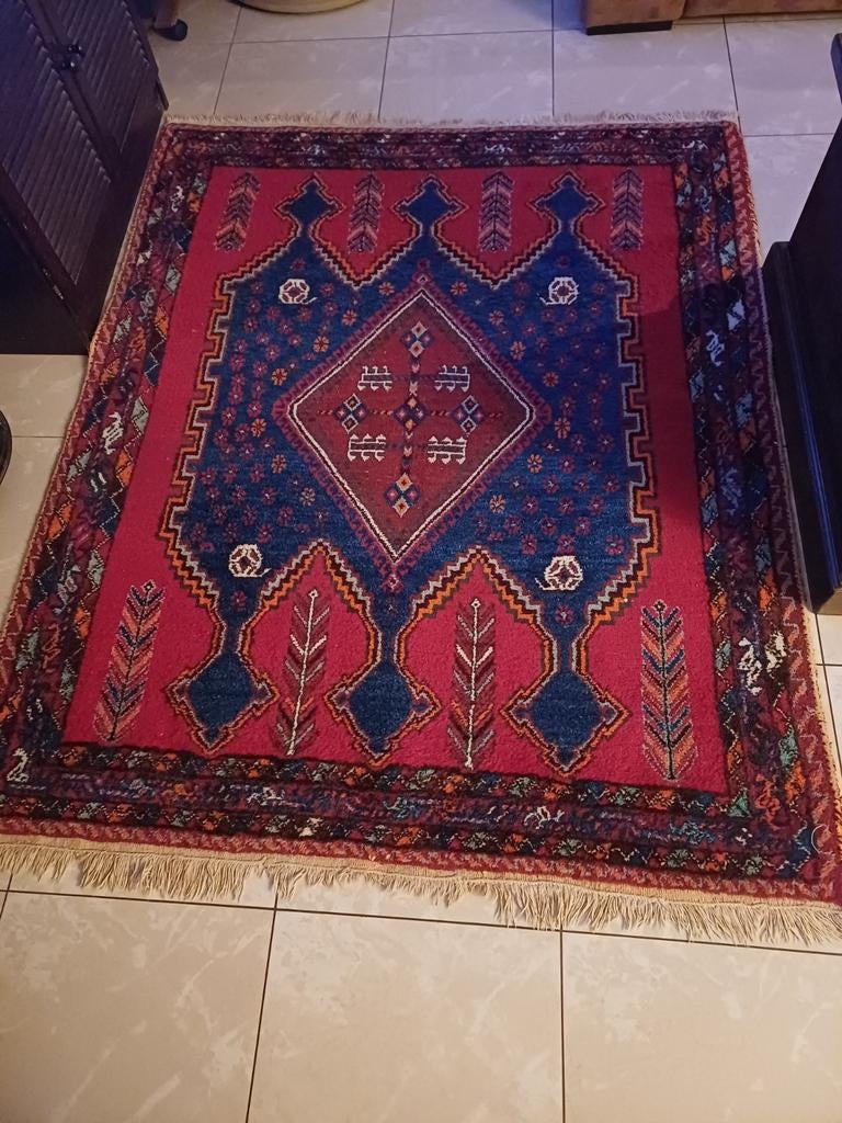Tapijt 130x160, Huis en Inrichting, Ophalen, Overige kleuren, Perzisch, Zo goed als nieuw