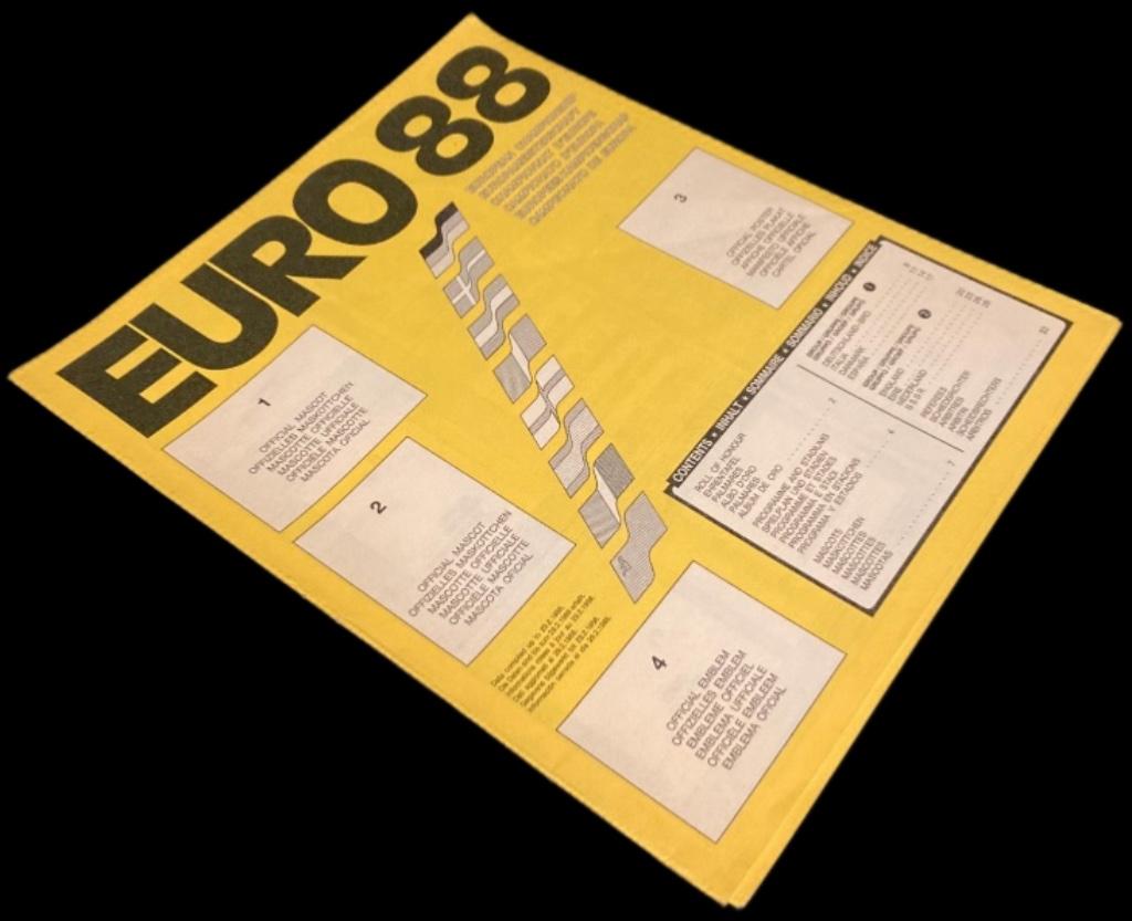 Panini Euro 88 Leeg Album EK 1988 Zonder Kaft, Verzamelen, Verzenden, Zo goed als nieuw