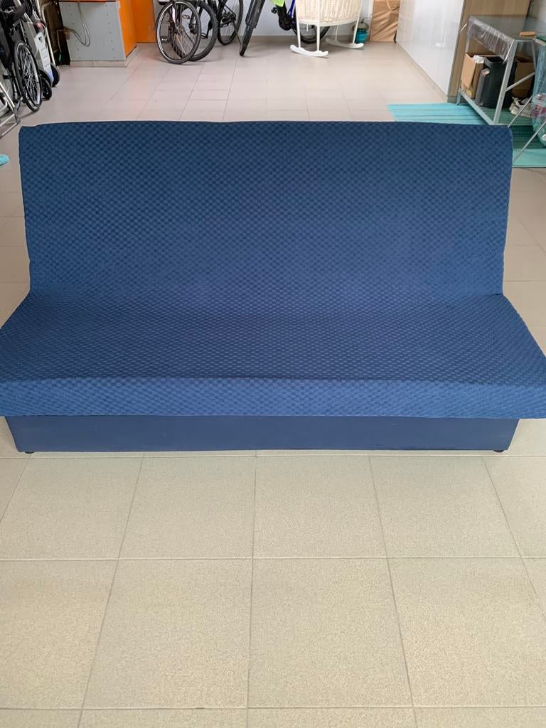Zetelbed omvormbaar tot 2 persoonsbed, Maison & Meubles, Canapés | Sofas & Chaises Longues, Enlèvement, Comme neuf, Deux personnes