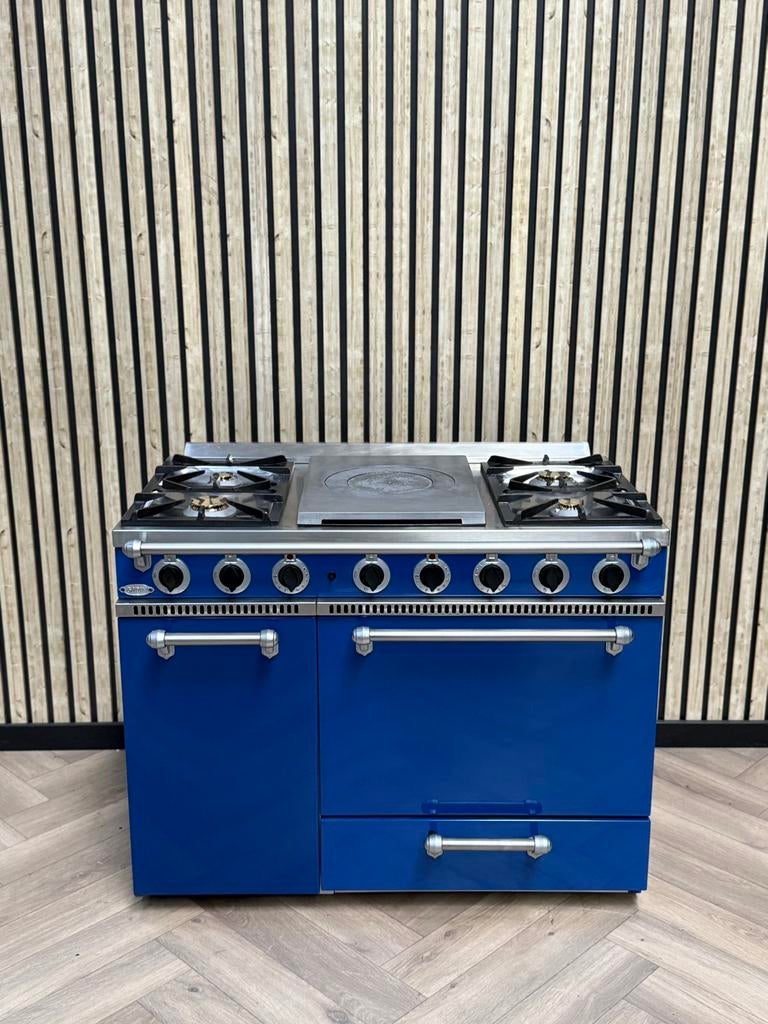 Belle déesse bleu royal 110 cm + four à gaz, Electroménager, Cuisinières, Enlèvement ou Envoi, Gril, Gaz