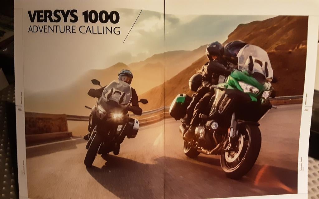 Kawasaki versys 1000 brochure, Enlèvement ou Envoi