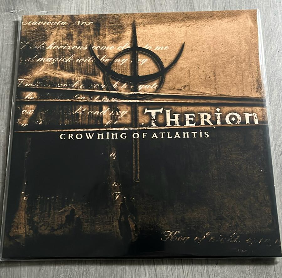 Therion - Crowning Of Atlantis - Bruin Vinyl - Nieuw, Ophalen of Verzenden, Nieuw in verpakking