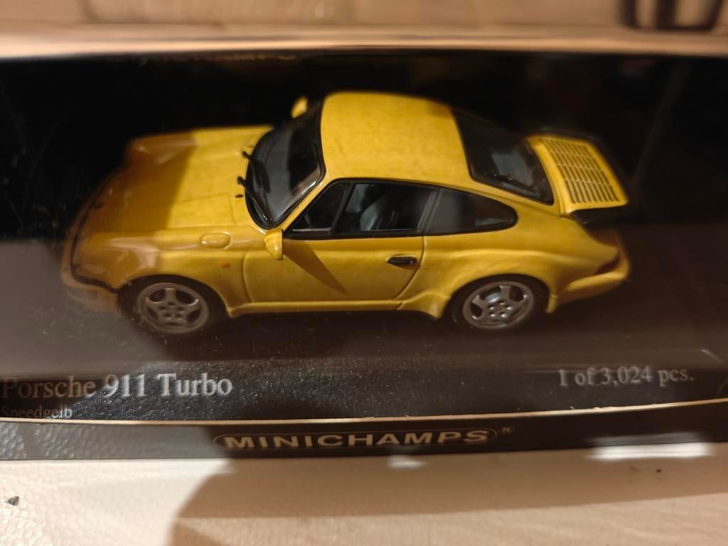 Minichamps Porsche 964 Turbo Targa Carrera, Ophalen of Verzenden, Nieuw, MiniChamps