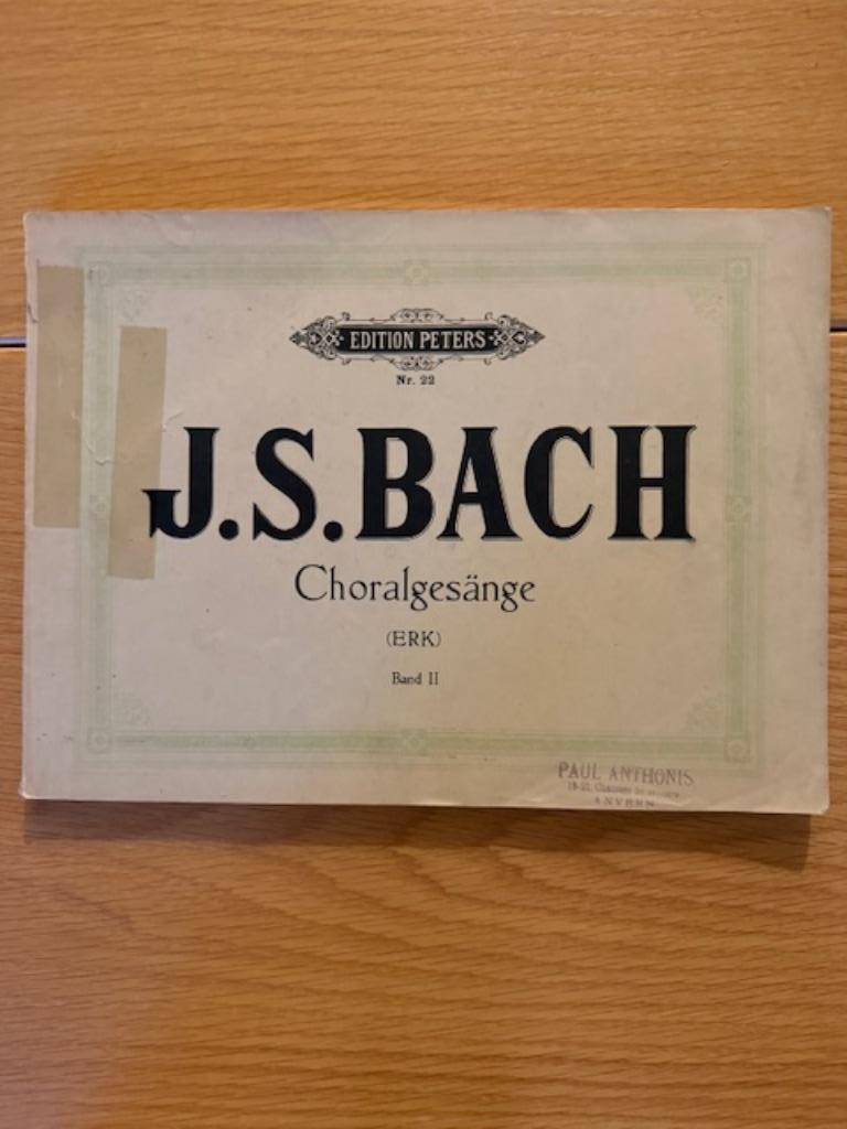 J.S. Bach Choralgesänge Band II, Livres, Musique, Enlèvement ou Envoi, Utilisé, Autres sujets/thèmes, Bach