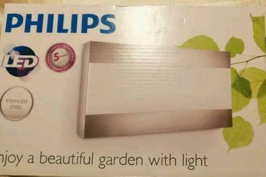 Led buitenlamp Philips, Huis en Inrichting, Ophalen of Verzenden, Zo goed als nieuw, Overige materialen, Modern