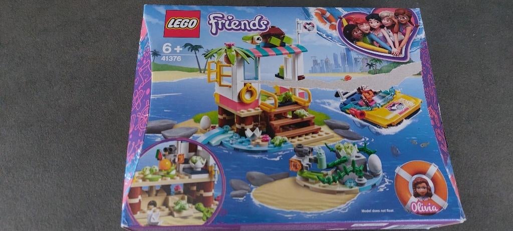 LEGO Friends "Turtles rescue mission" - 41376, Ophalen of Verzenden, Zo goed als nieuw, Complete set, Lego