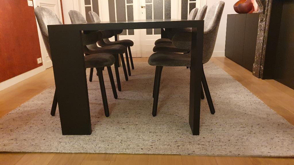 Nieuw trendy wollen tapijt, 200 cm ou plus, 200 cm ou plus, Scandinavisch, Comme neuf