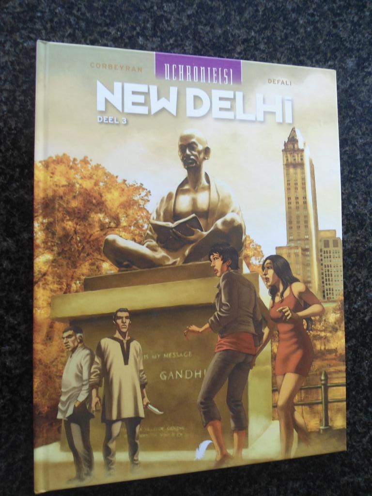 boek strip new delhi,nieuw!, Eén stripboek, Ophalen of Verzenden, Nieuw