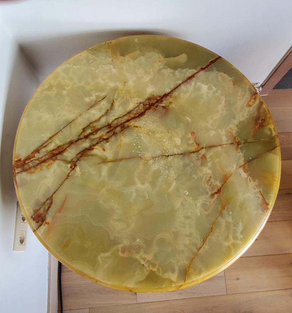 Marbre Talel Rond, Enlèvement ou Envoi, Comme neuf, Marbre