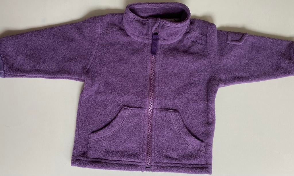 🍄 Fleece trui “ Quechua baby  “  Bijna Nieuw !!! ( 6 maand), Garçon ou Fille, Enlèvement ou Envoi, Pull ou Veste, Comme neuf