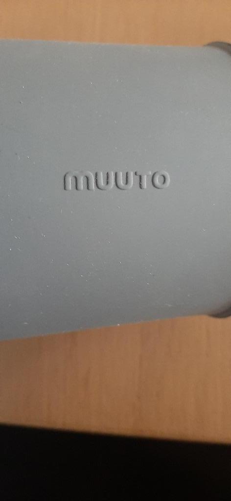 Muuto unfold hanglamp antraciet,  32.5 cm doorsnee, Ophalen of Verzenden, Zo goed als nieuw, Kunststof, Industrieel