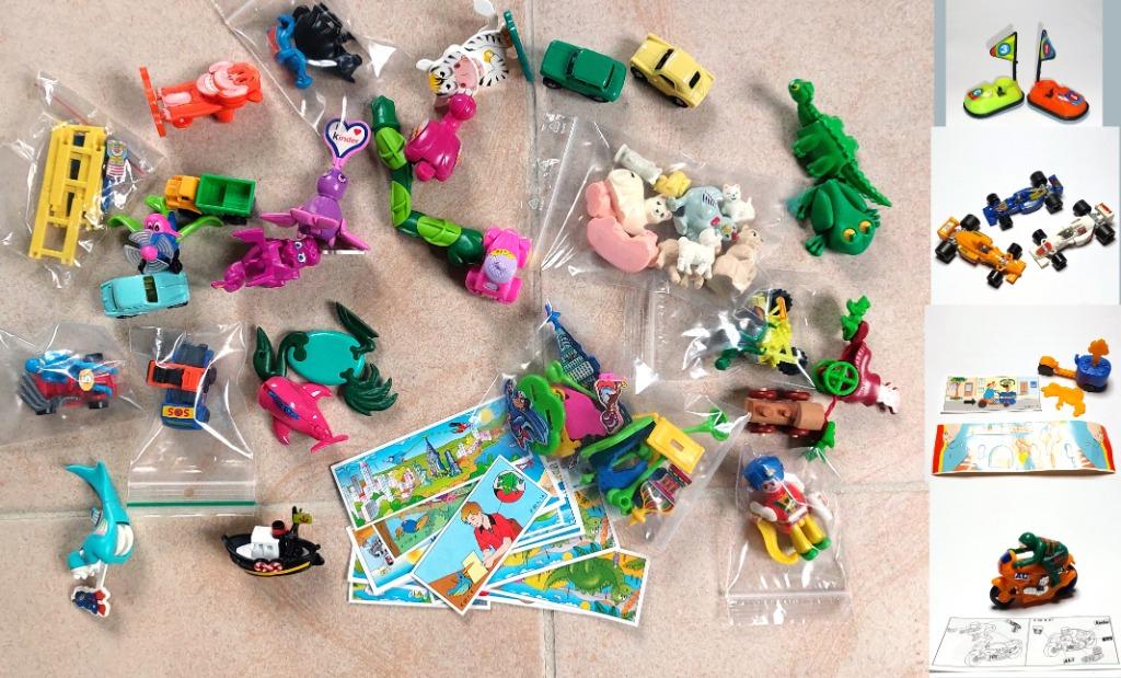 Lot 37 Kinder Surprise + 14 Bpz K96 année 1995, Enlèvement, Comme neuf, Numéros K