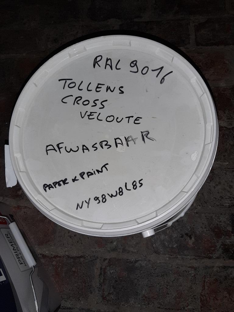 peindre Tollens ou Tolmans, Moins de 5 litres, Enlèvement ou Envoi, Blanc, Peinture