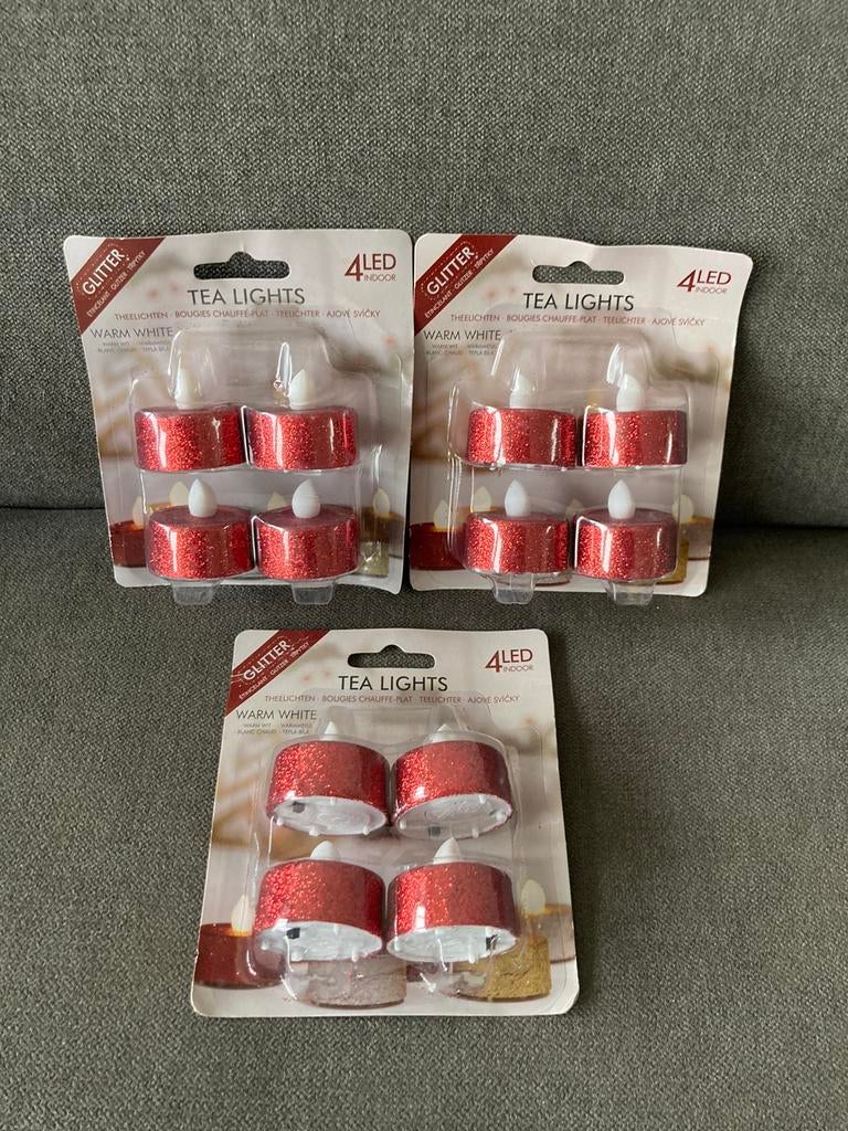 Nouvelles 12 LED bougies chauffe-plat, Maison & Meubles, Enlèvement ou Envoi, Neuf
