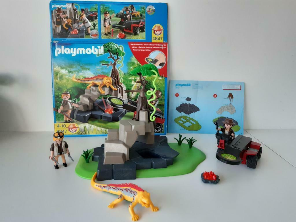 playmobil 4847: Schattenjager met kristaldetector., Ophalen of Verzenden, Gebruikt