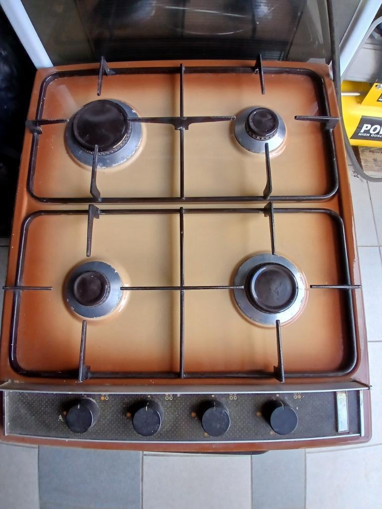 Taque de cuisson gaz, Gaz, 4 zones de cuisson, Enlèvement, Utilisé