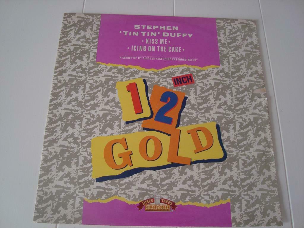 12 inch: Kiss Me / Icing On The Cake - Stephen Tin Tin Duffy, Enlèvement ou Envoi, 12 pouces