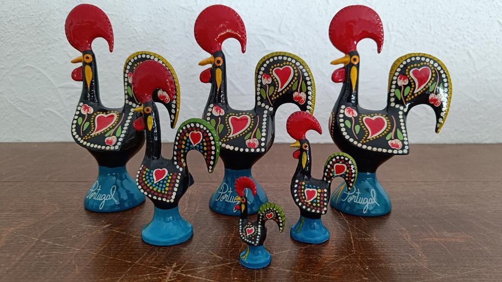 Coqs de Barcelos Portugal., Antiquités & Art, Enlèvement ou Envoi