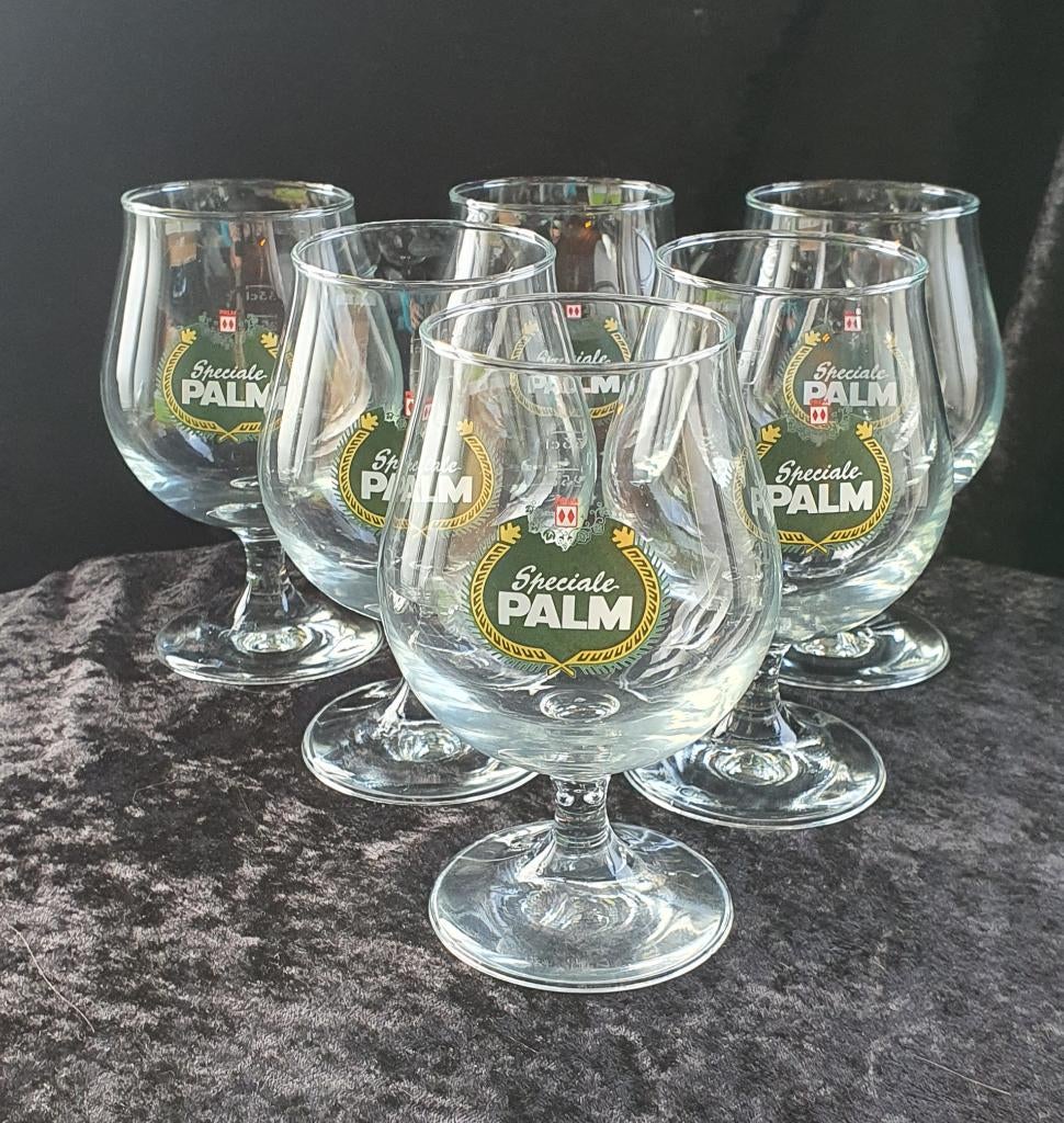 Oude bierglazen Palm Speciale, Ophalen, Palm