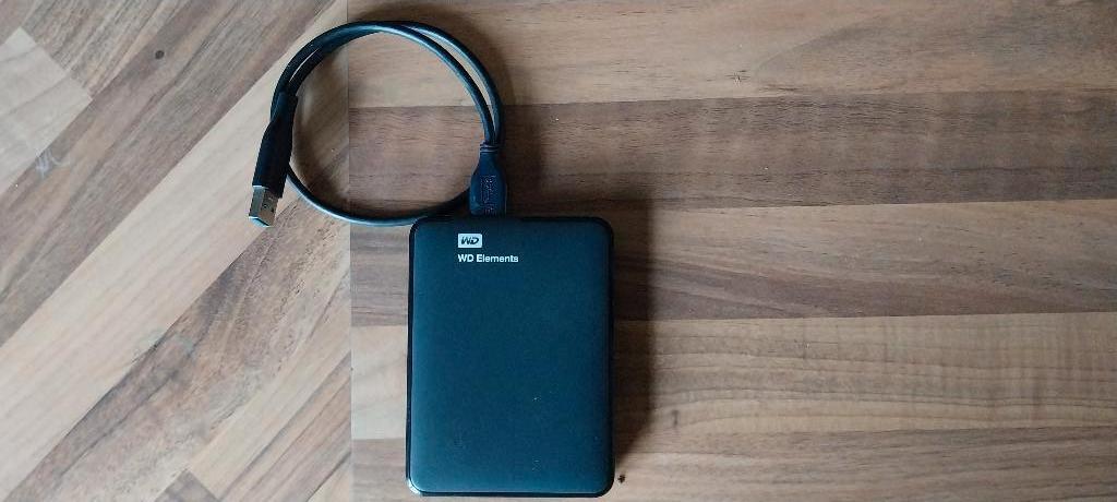 WD Elements Portable 1TB Harde schijf, Computers en Software, Ophalen, Western Digital (WD), Zo goed als nieuw, USB