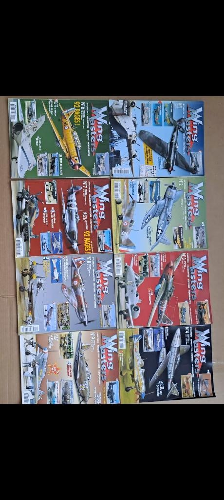Wing Masters 1999 Aviation Histoire  18 stuks voor 55 Eur, Watersport en Boten, Ophalen, Zo goed als nieuw