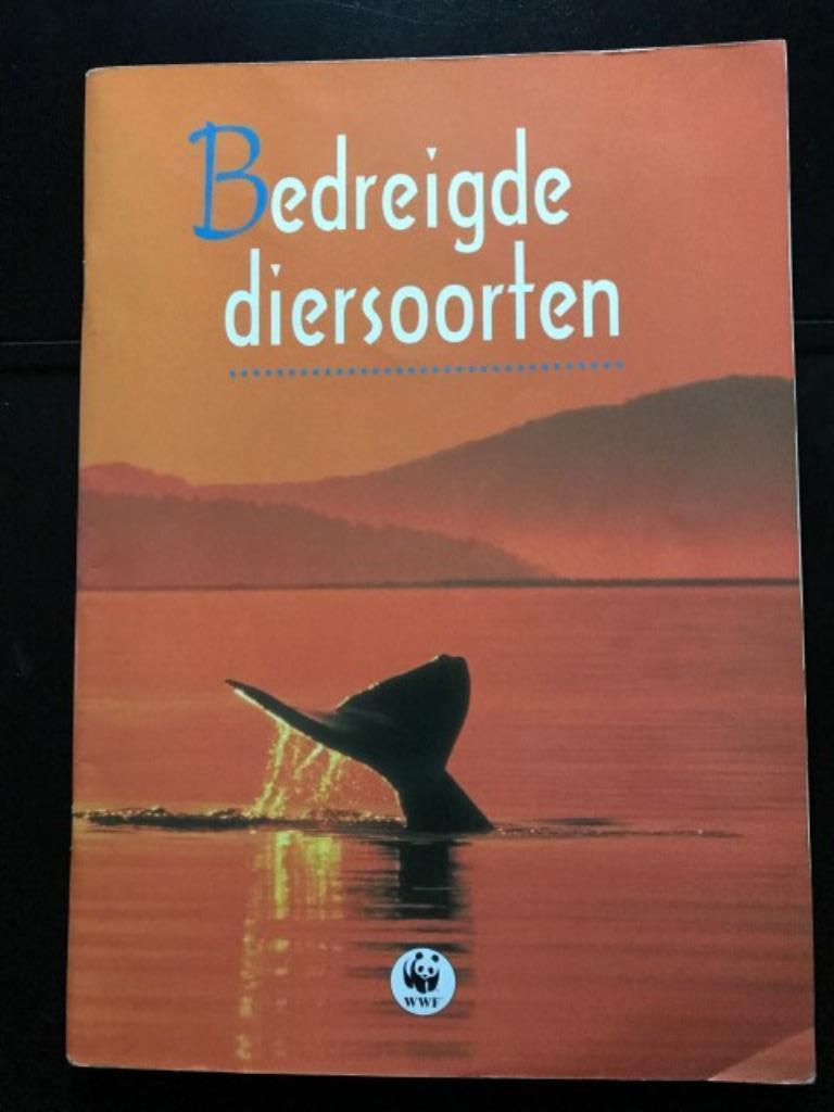 Bedreigde diersoorten WWF , prentenalbum de Beukelaer 1997, Boeken, Ophalen of Verzenden, Zo goed als nieuw, De Beukelaer, Prentenboek