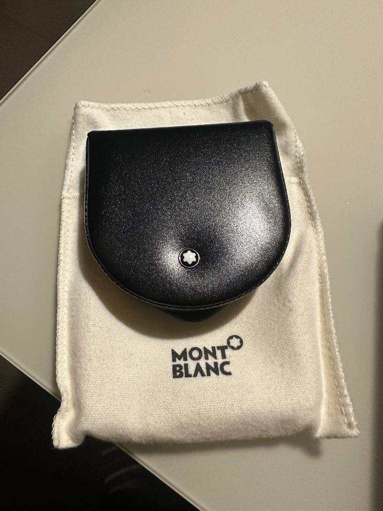 Montblanc geldbeugel, Handtassen en Accessoires, Portemonnees, Zwart, Nieuw, Leder, Ophalen