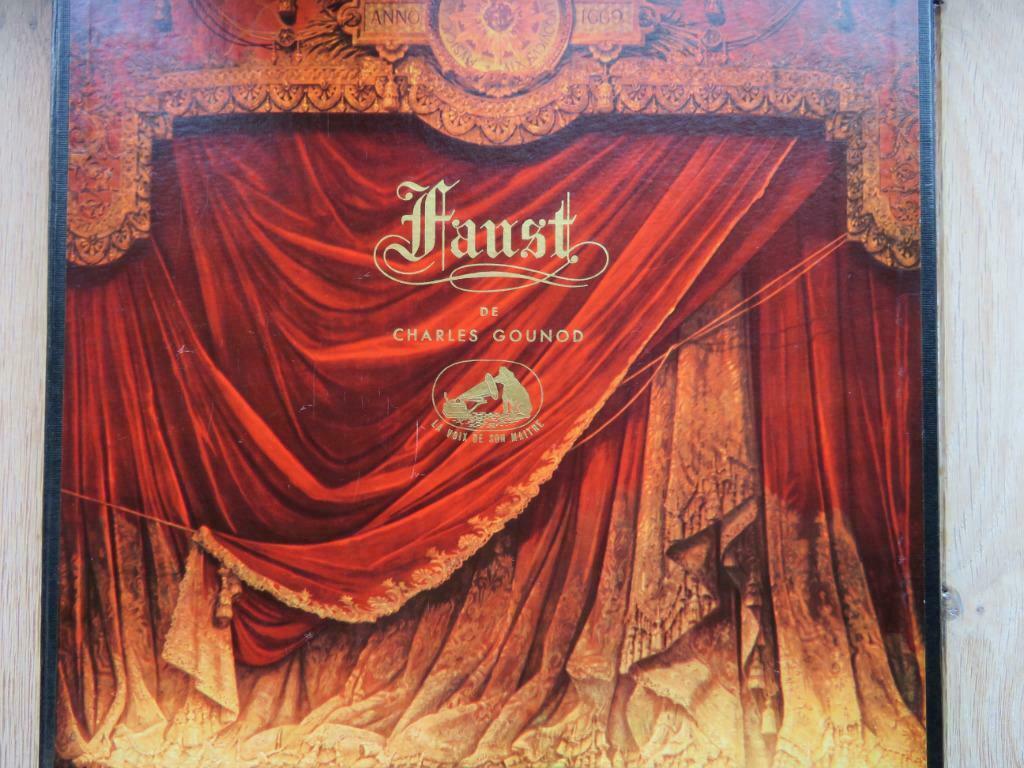 Coffret de 4 disques 33T . Opèra sur FAUST, Enlèvement, Du modernisme à nos jours, Autres formats, Opéra ou Opérette