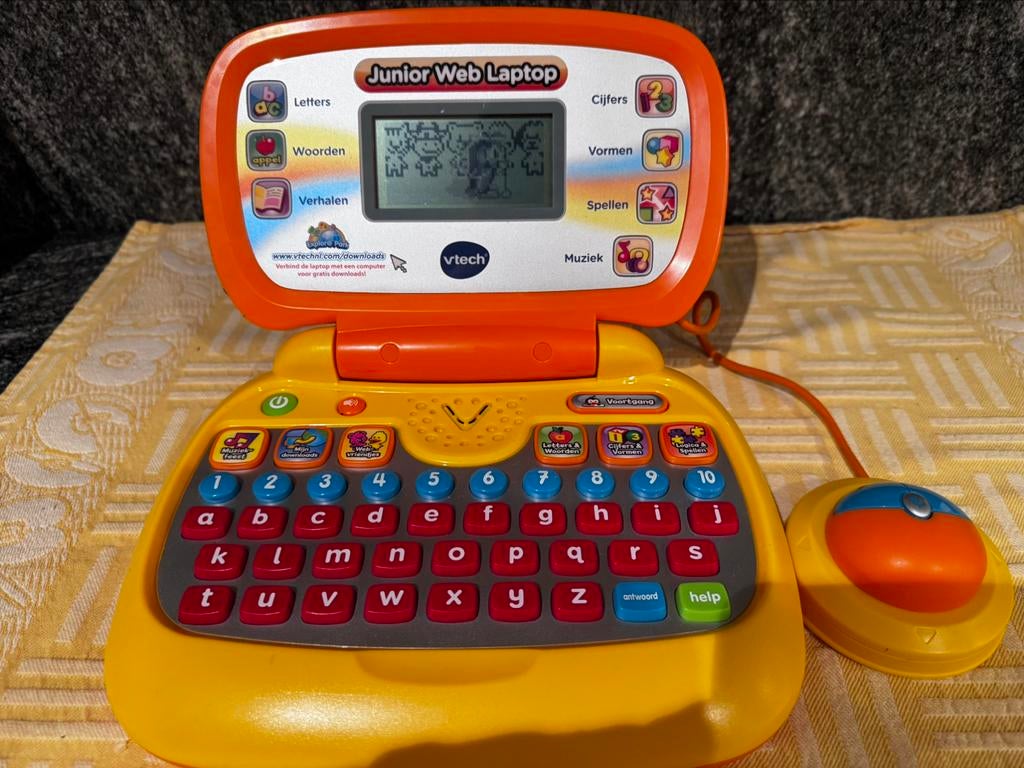 Junior web laptop, Kinderen en Baby's, Speelgoed | Vtech, Ophalen, Gebruikt